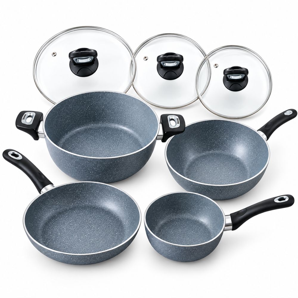 Kiam Non-Stick 7-Piece Cookware Set