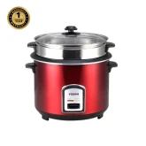 Vision 3.0L Rice Cooker SS Red (Double Pot)
